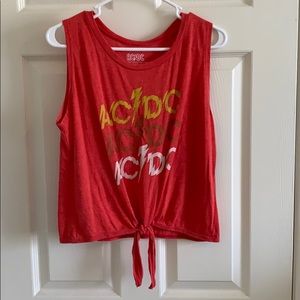 NWT Super soft AC/DC tie tank jrs LG